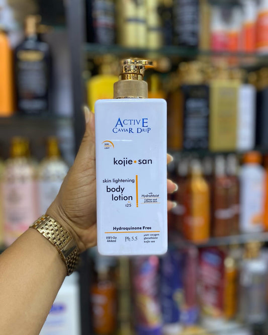 Active Caviar Drip Kojic Acid Skin Lightening Lotion