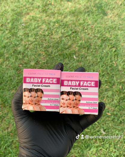 Clear Face to Face Baby Face Facial Cream