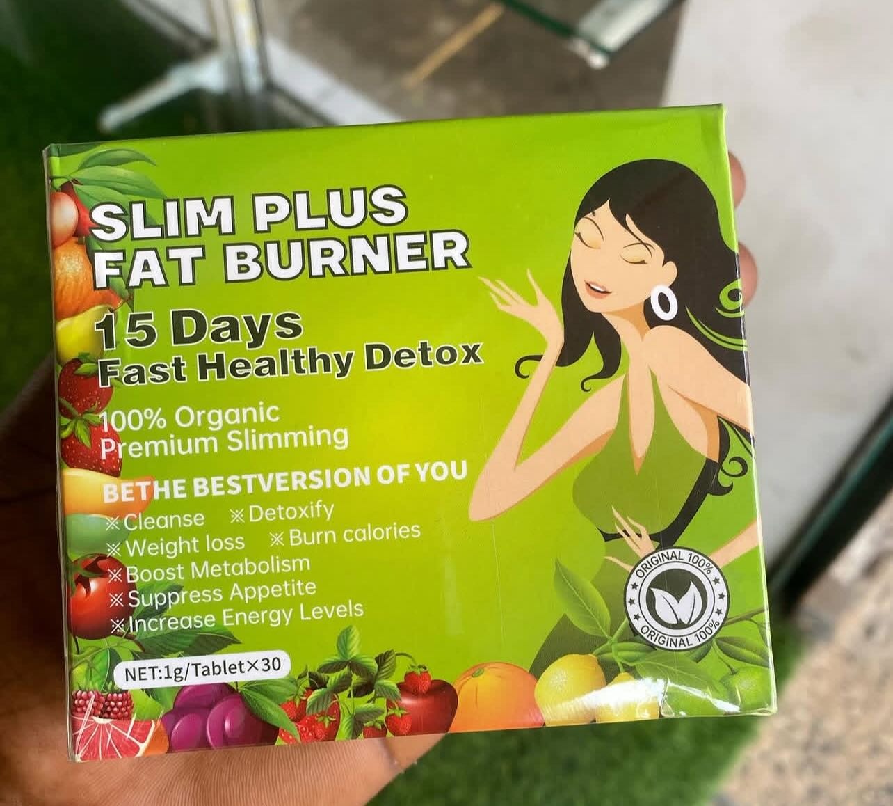 Slim Plus Fat Burner 15 Days Fast Healthy Detox