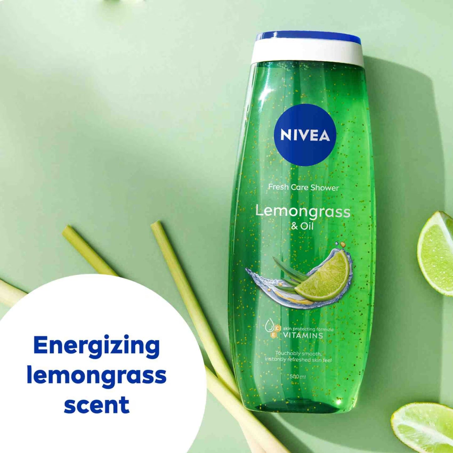 NIVEA Shower Gel With Lemongrass & Oil