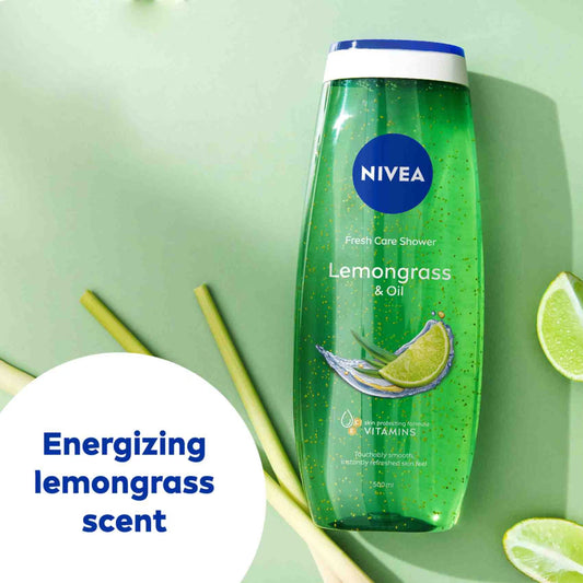 NIVEA Shower Gel With Lemongrass & Oil