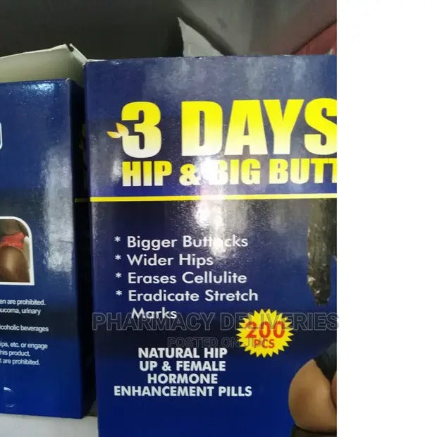 3 Days Hip/Butt Enlargement Capsules