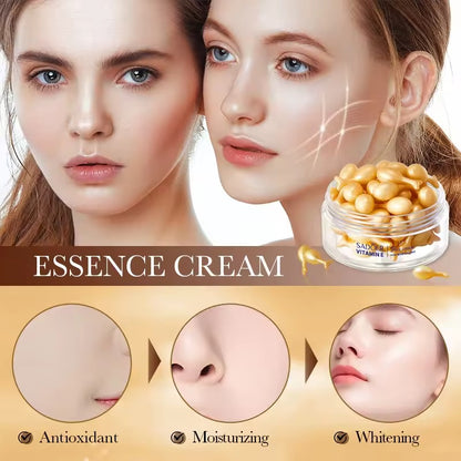 SADOER Vitamin E Face Essence Cream Capsules