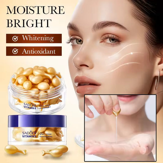 SADOER Vitamin E Face Essence Cream Capsules