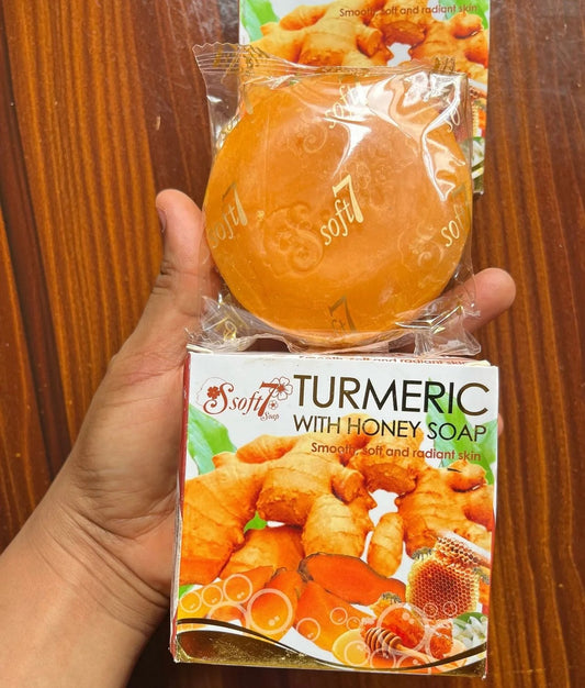 Soft7 Turmeric with Honey Soap