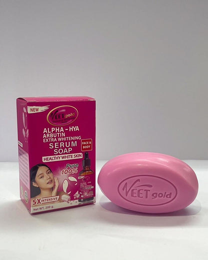 Veetgold Alpha-HYA Arbutin Extra Whitening Serum Soap