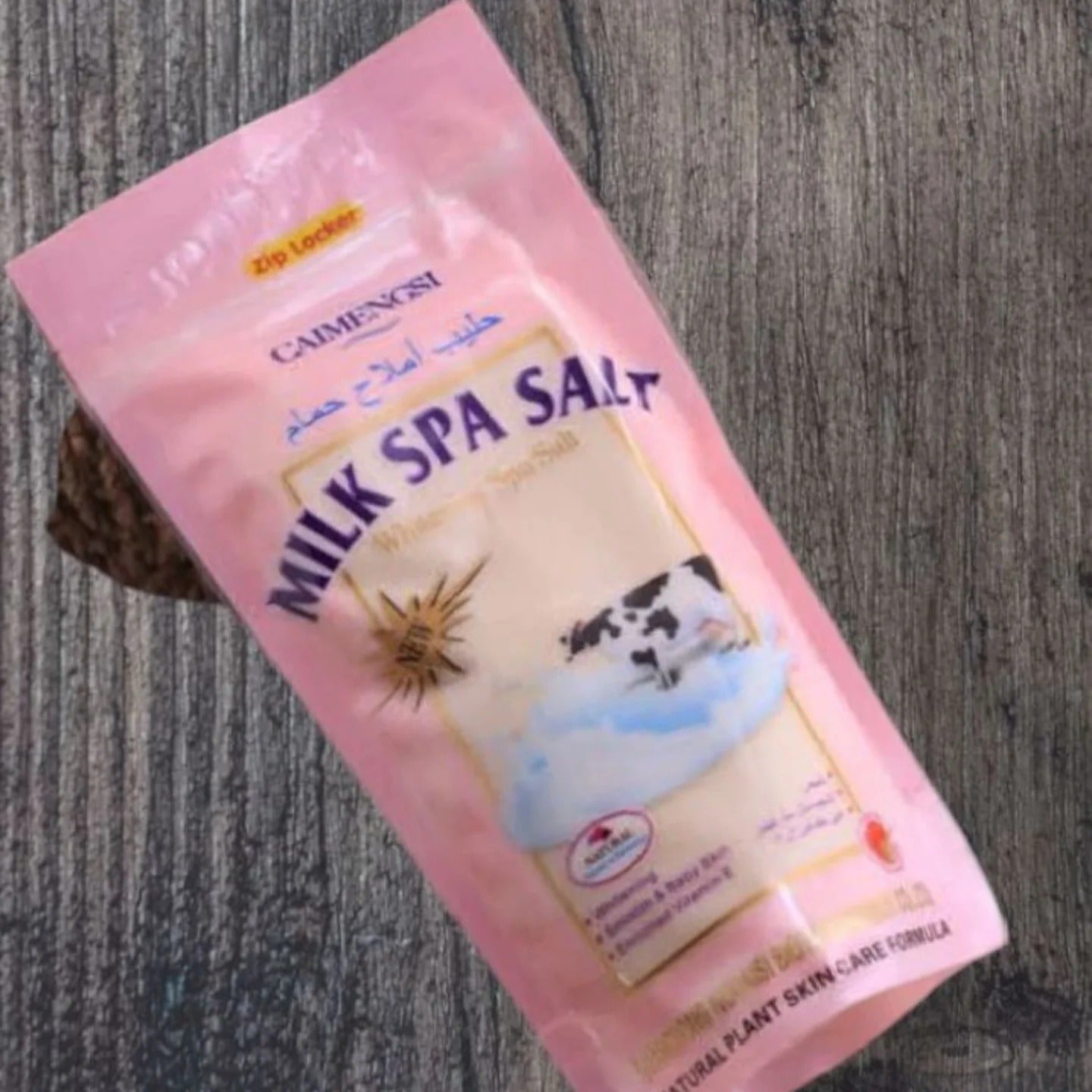 Zip Locker Caimengsi Whitening Spa Milk Salt