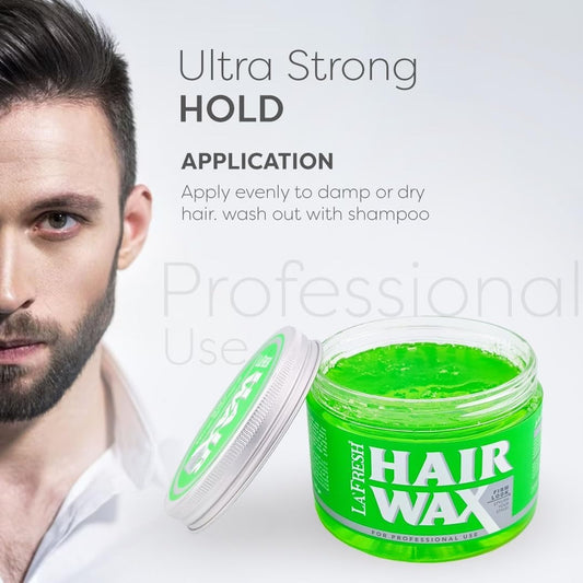 La’Fresh Hair Wax Extra Hold – Professional Firm Look (300 mL)