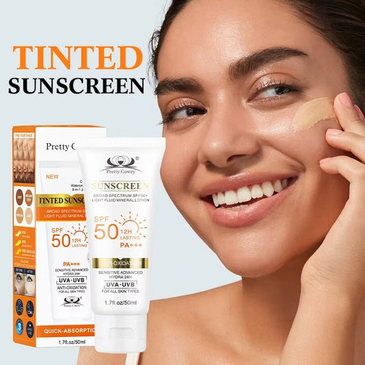 Pretty Cowry Tinted Sunscreen SPF 50+