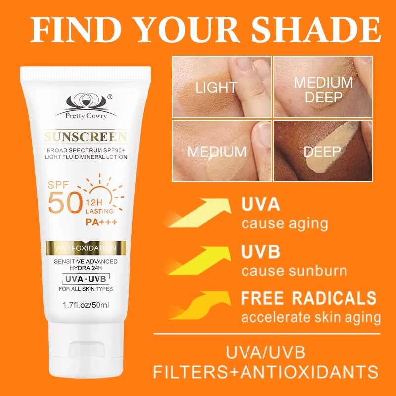 Pretty Cowry Tinted Sunscreen SPF 50+