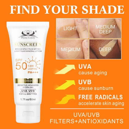 Pretty Cowry Tinted Sunscreen SPF 50+