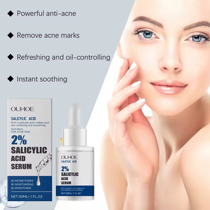 OUHOE 2% Salicylic Acid Serum – Clear Pores, Smooth Skin
