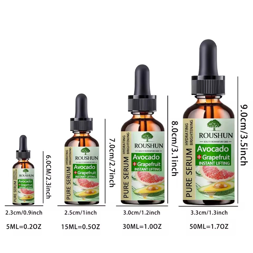 ROUSHUN Avocado + Grapefruit Pure Serum