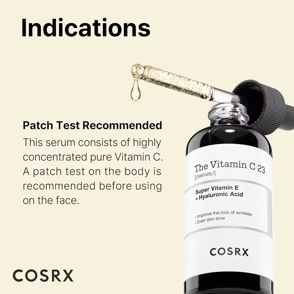 COSRX Pure Vitamin C 23% Serum with Vitamin E & Hyaluronic Acid