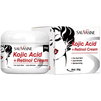 SAUVASINE Kojic Acid + Retinol Face Cream