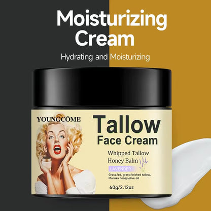 YOUNGCOME Whipped Tallow Honey Balm Face Cream