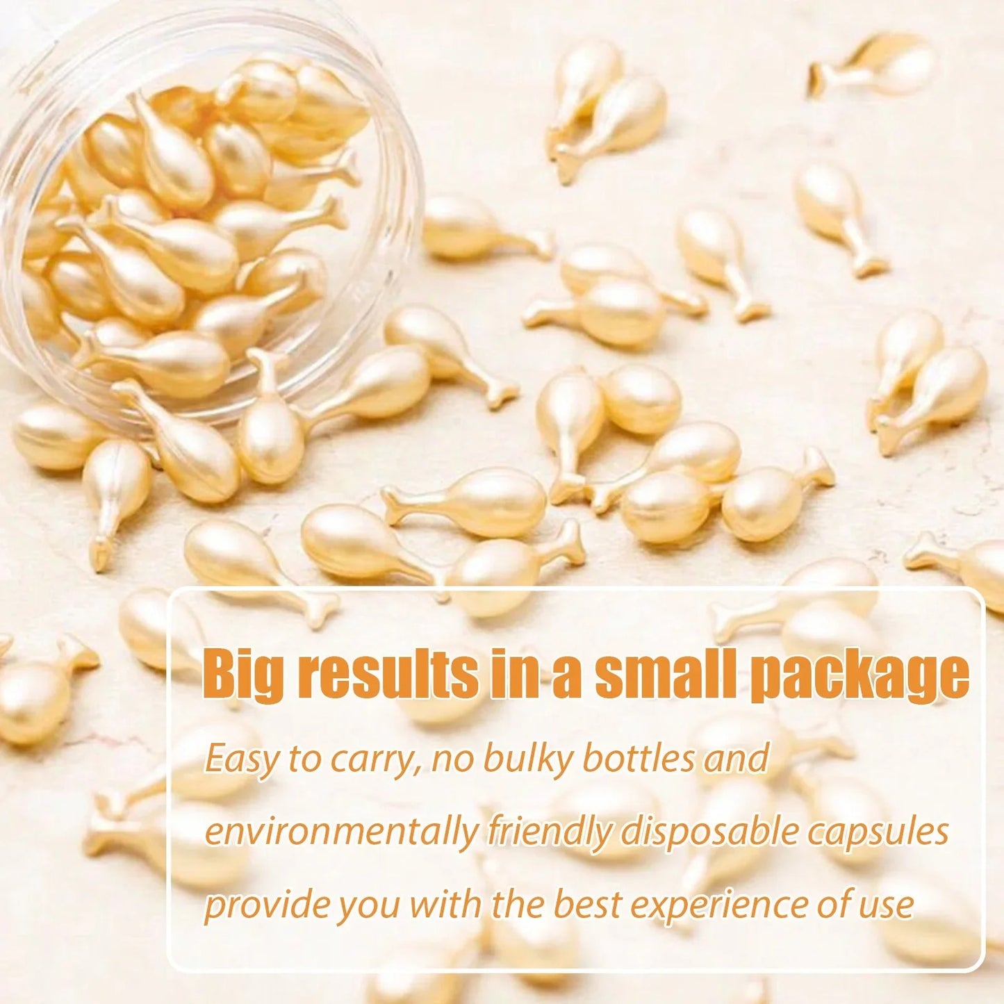 Fullerene Collagen Face Care Capsules Serum
