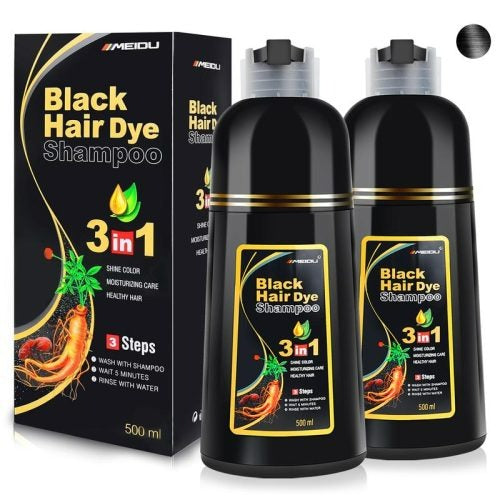 🔥 ORDER 1, WE SEND 2 — Herbal Anti-Grey Shampoo | Restore Natural Colour + Nourish + Strengthen Hair | KSh 4850