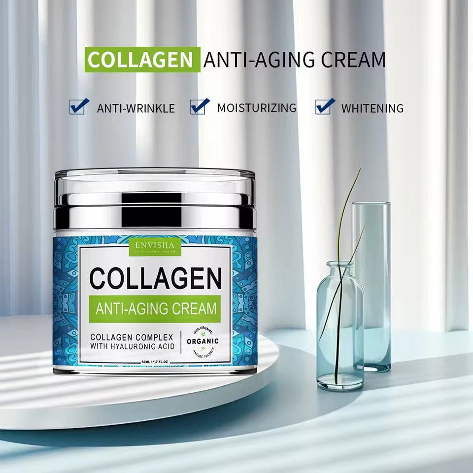 ENVISHA Collagen with Hyaluronic Acid Face Cream