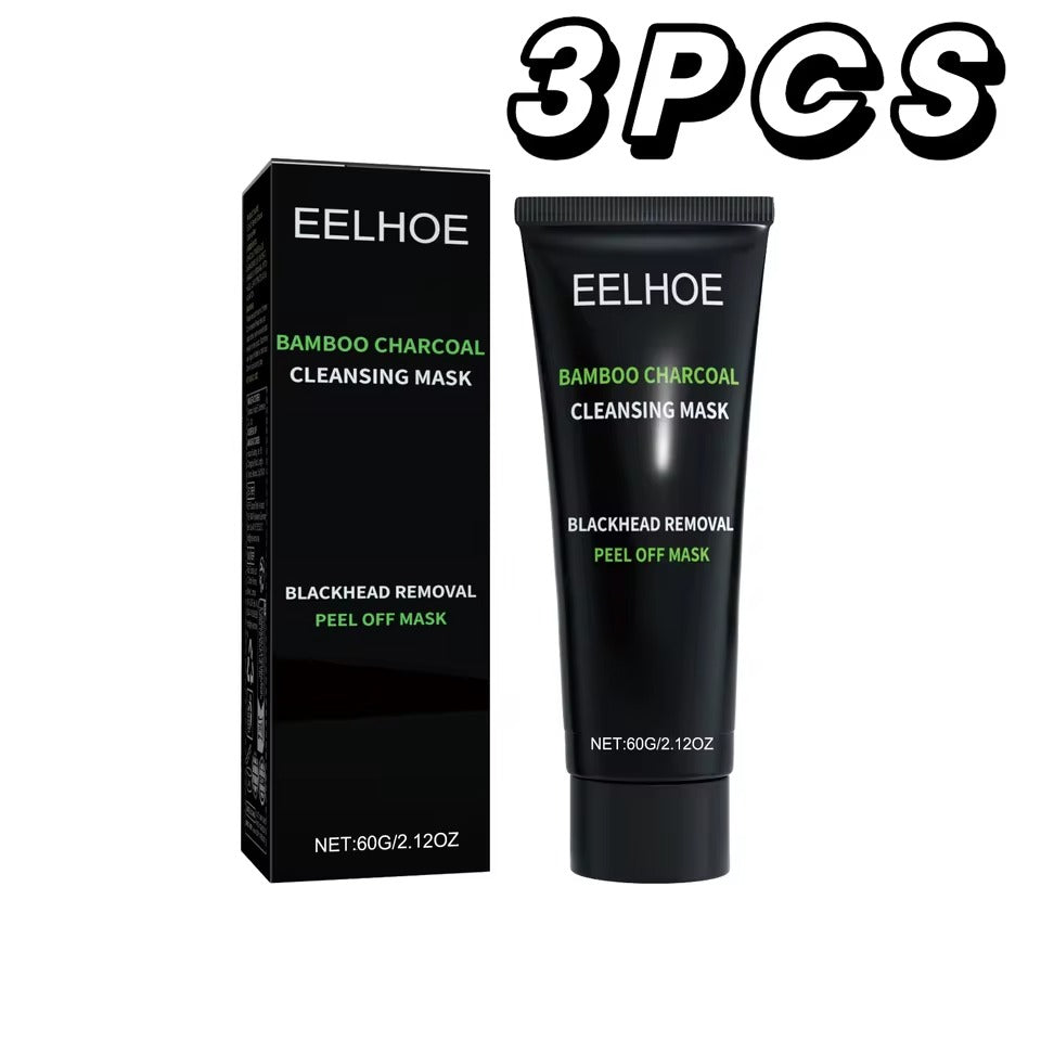 EELHOE Bamboo Charcoal Tear‑Off Mask – Blackhead Remover & Deep Pore Cleanser