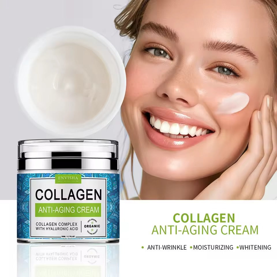 ENVISHA Collagen with Hyaluronic Acid Face Cream