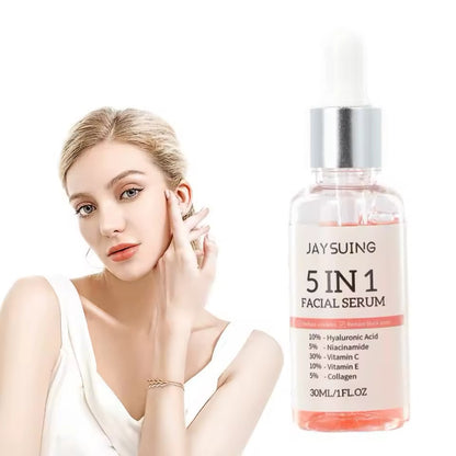 JAYSUING 5-in-1 Hyaluronic Acid Face Serum