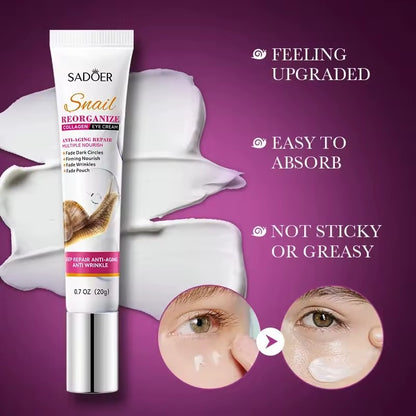 SADOER Snail Collagen Eye Cream (20g)