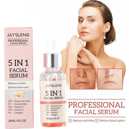 JAYSUING 5-in-1 Hyaluronic Acid Face Serum