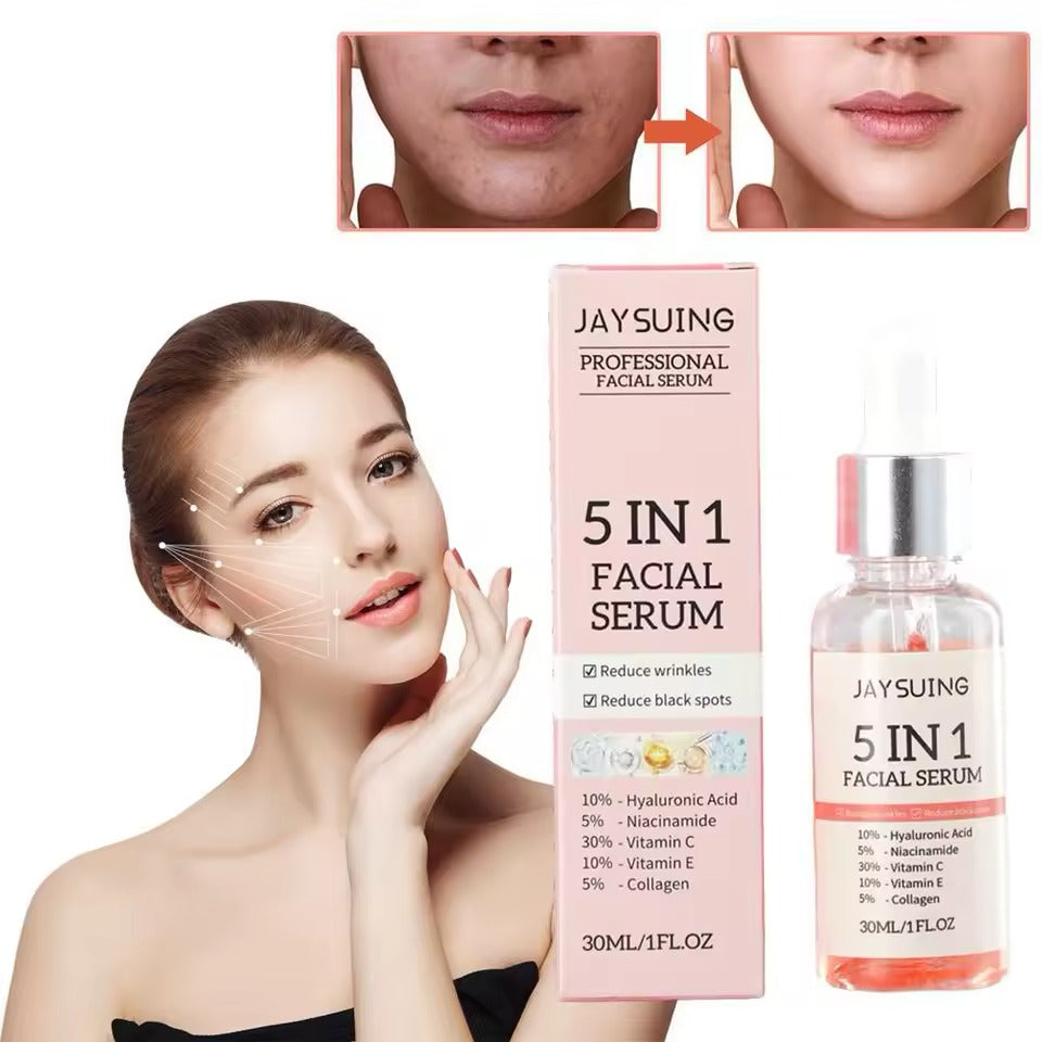 JAYSUING 5-in-1 Hyaluronic Acid Face Serum