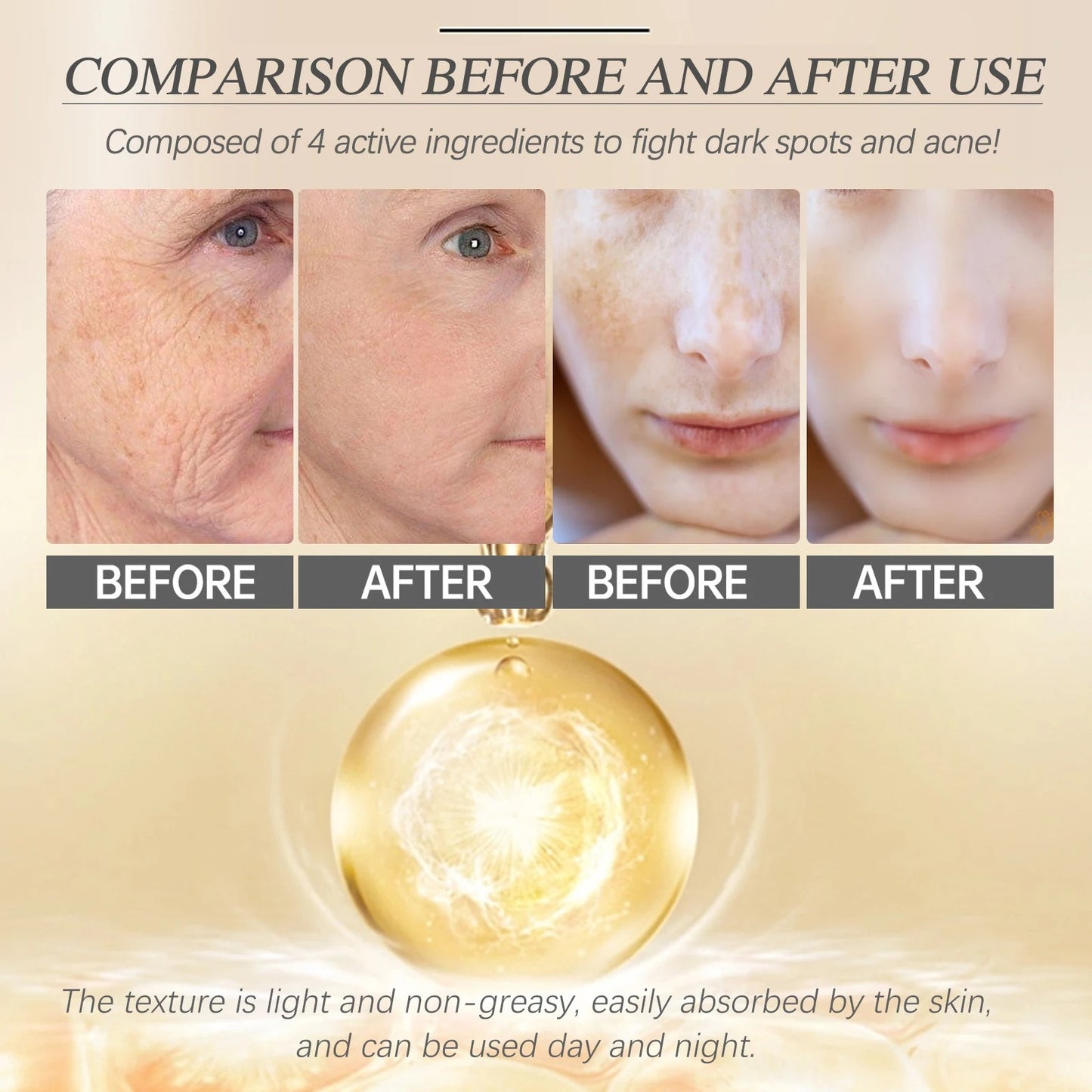 EELHOE Retinol Collagen Day & Night Face Cream