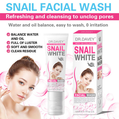 Dr. Davey Snail White Facial Wash