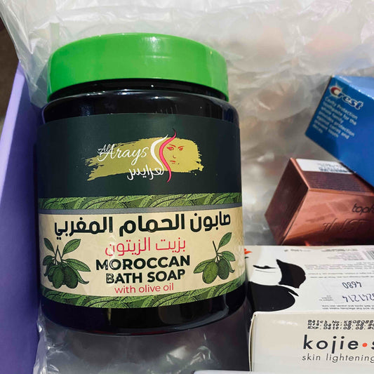 Al Arays Moroccan Bath Soap with Olive Oil – 700ml