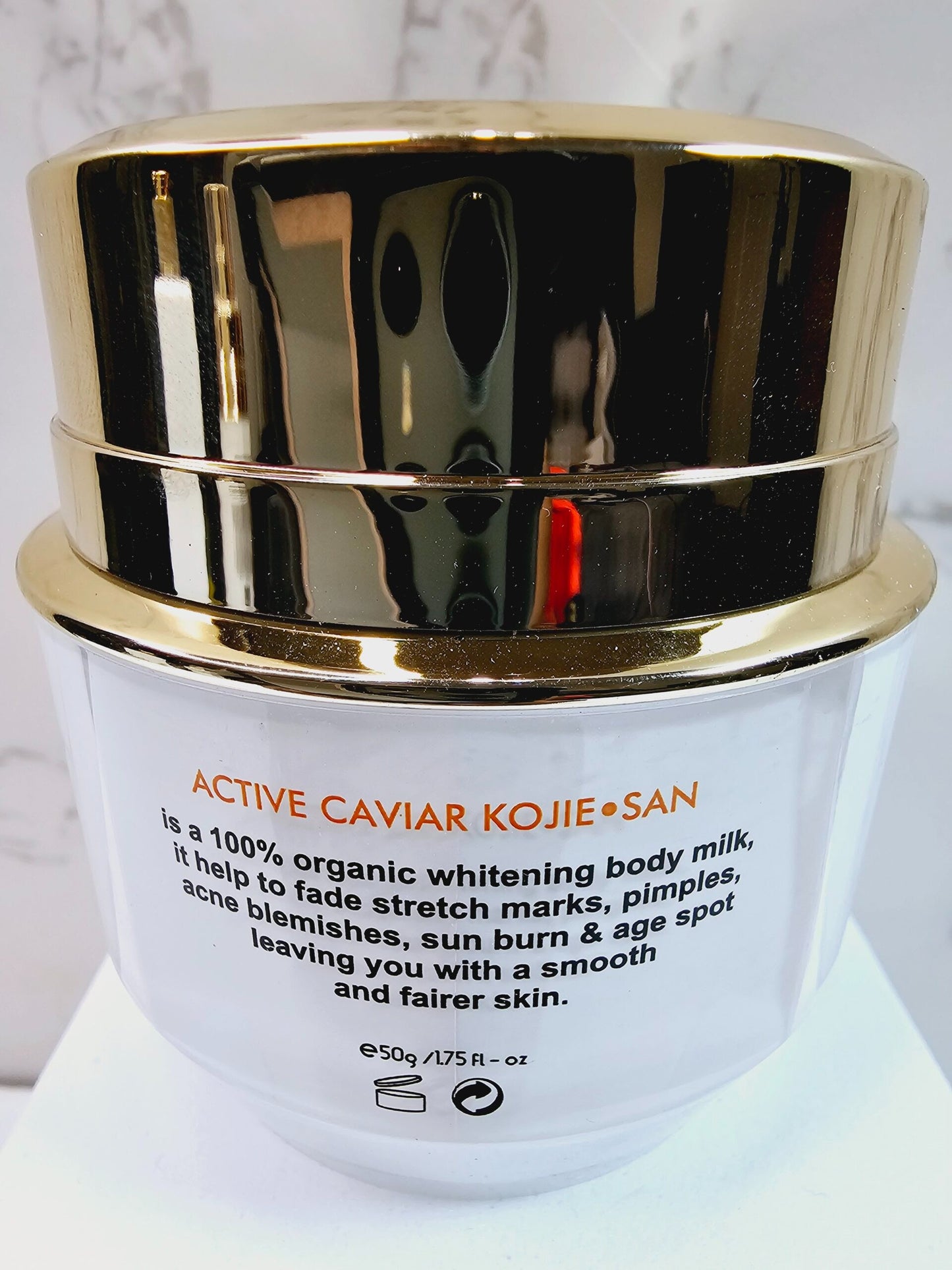 Active Caviar Drip Kojie San Face Cream – Spot Removal & Brightening with SPF 15 (15g)