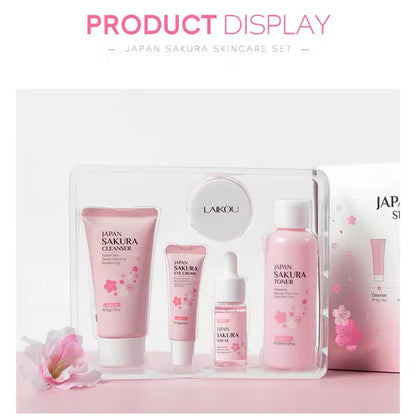 LAIKOU 5pcs Sakura Skin Care Set