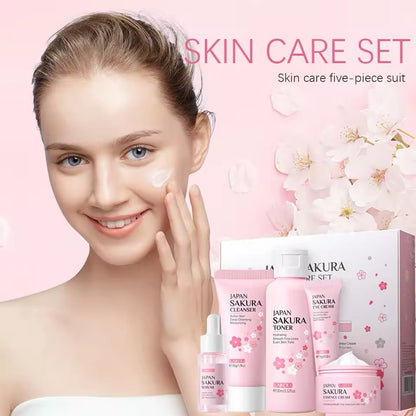 LAIKOU 5pcs Sakura Skin Care Set