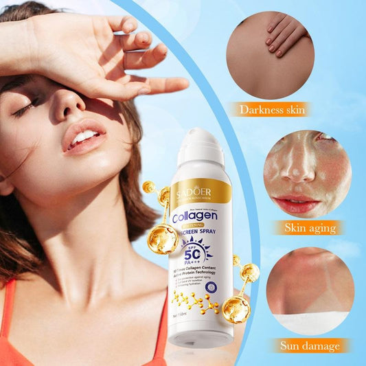 Sadoer Collagen Whitening Sunscreen Spray