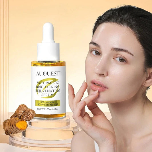 AUQUEST 2X Turmeric Brightening & Rejuvenating Serum – Glow Naturally, Every Day*