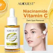 AUQUEST 2X Turmeric Brightening & Rejuvenating Serum – Glow Naturally, Every Day*