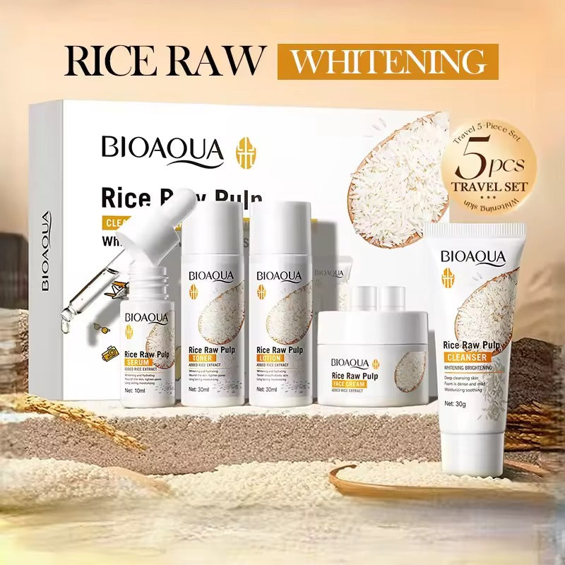 BIOAQUA Rice Skin Care Set