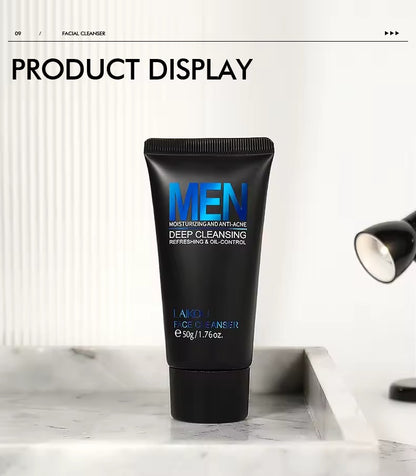 LAIKOU Men Facial Cleanser – Deep Clean & Oil Control (50 g)