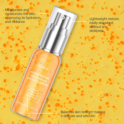 OUHOE Collagen Astaxanthin Face Capsule Serum