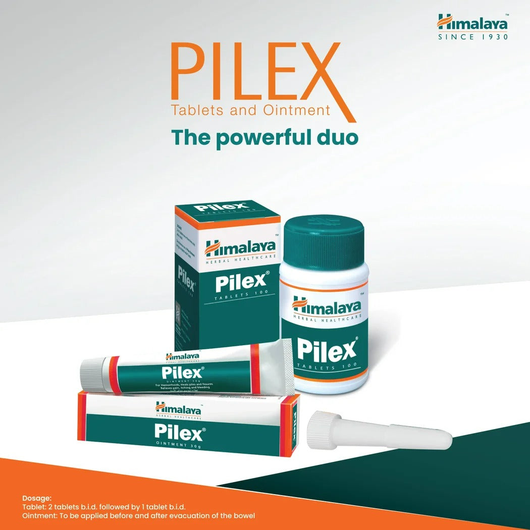 Himalaya Pilex 60 Tablets + Oitment
