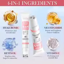 SADOER 4-in-1 Roll-On Moisturizing Eye Cream