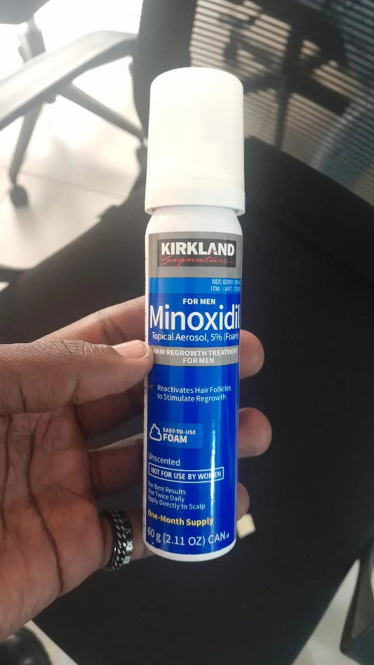 Kirkland Signature Minoxidil 5% Foam – Hair Regrowth Treatment for Men