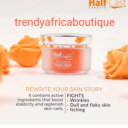 Half cast Carrot Restoring Facial Cream