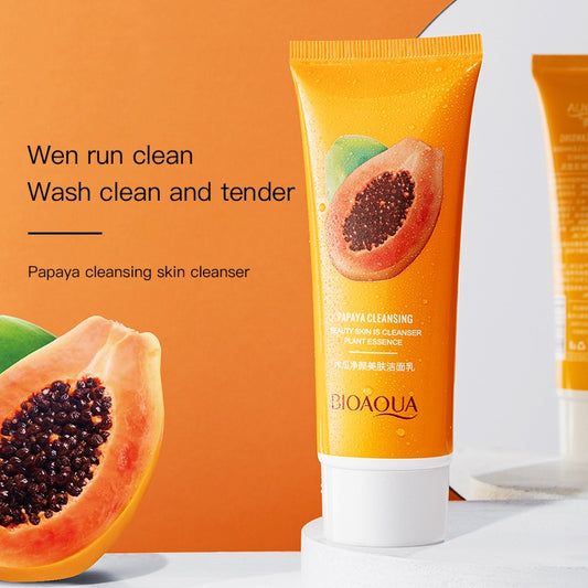 BIOAQUA Papaya Cleansing Face Wash