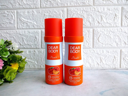 Dear Body Peach Body Spray – 250ml