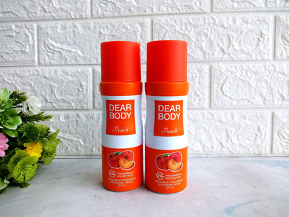 Dear Body Peach Body Spray – 250ml