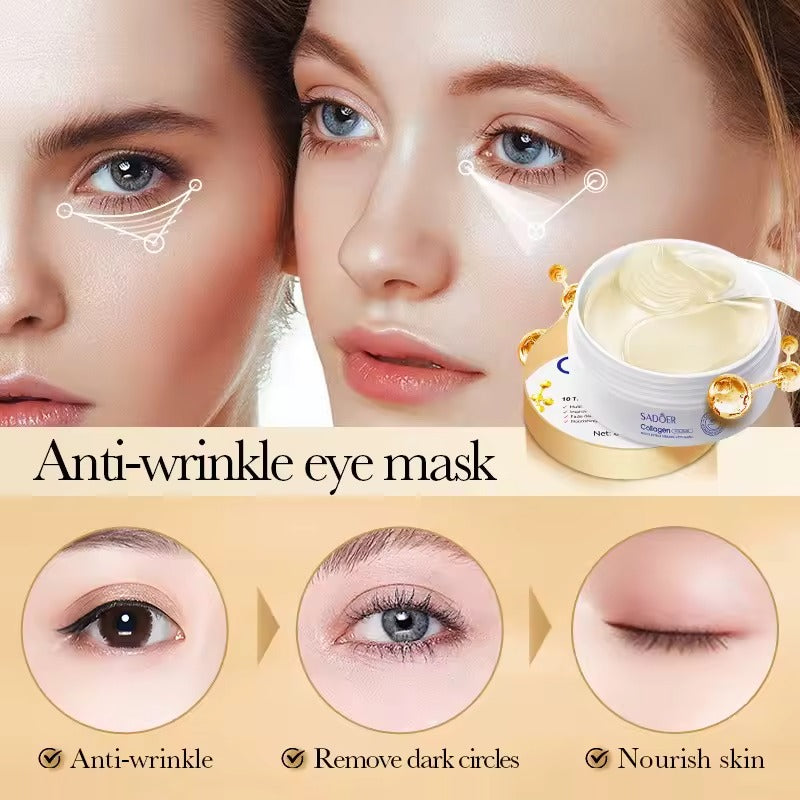SADOER Collagen Anti-Wrinkle & Firming Moisturizing Eye Mask