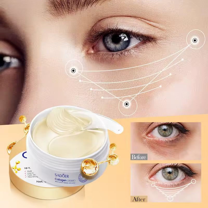 SADOER Collagen Anti-Wrinkle & Firming Moisturizing Eye Mask